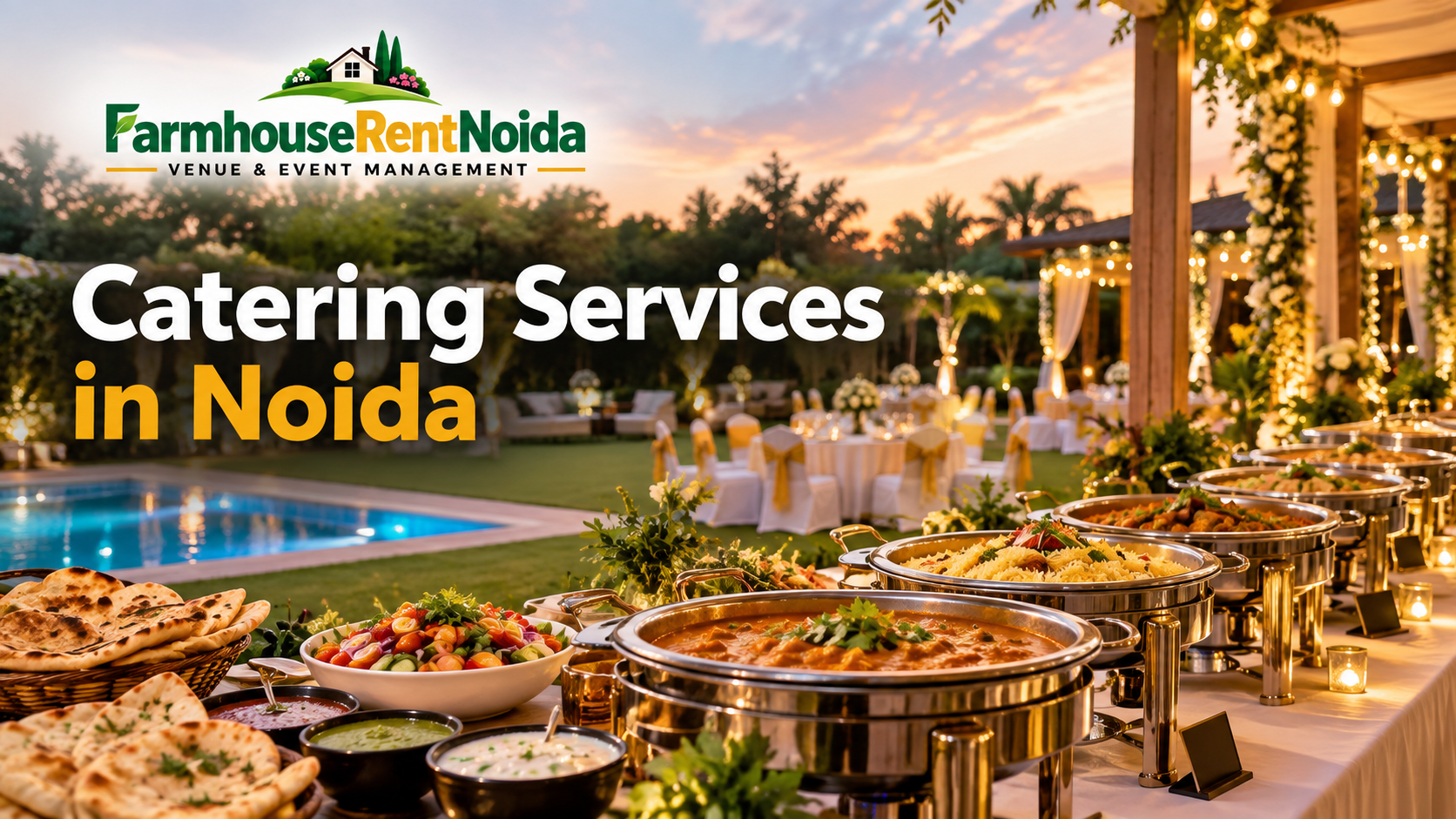 Catering services in Noida for farmhouse parties and events