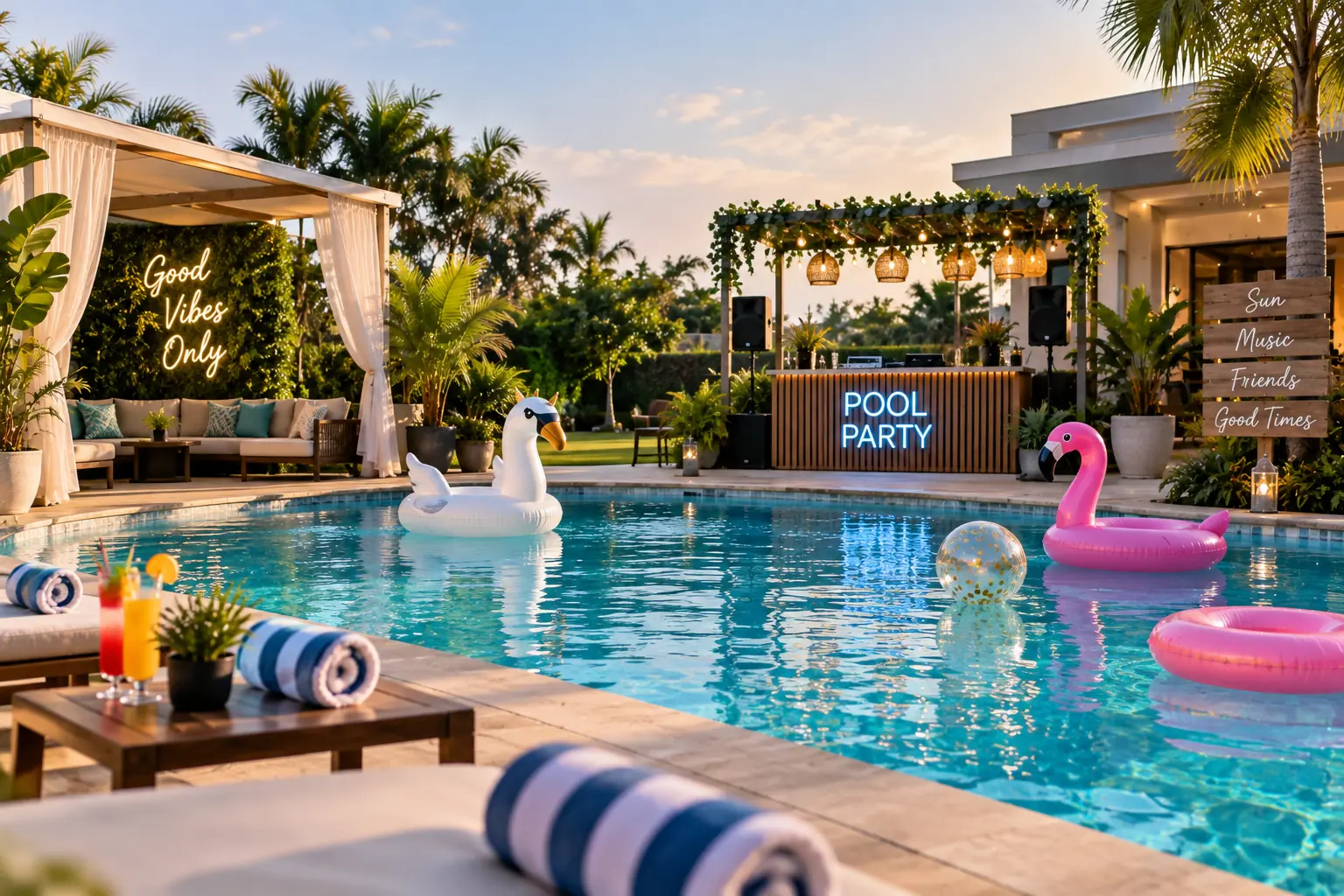 Pool parties