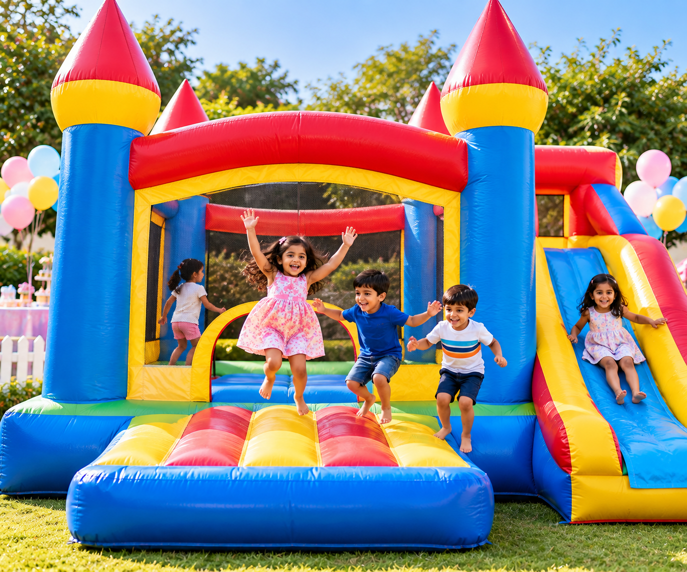 Themed bouncy for kids party