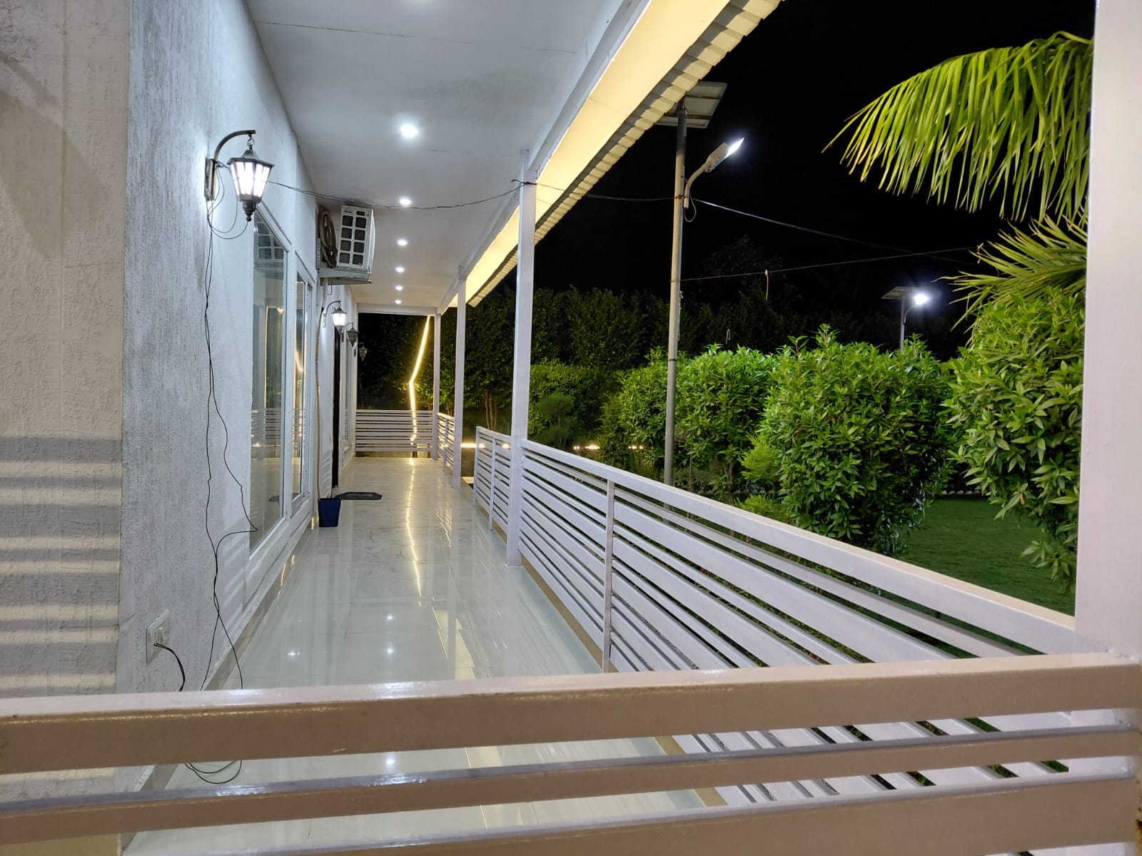 Party area at Golden Stay Farm House Noida