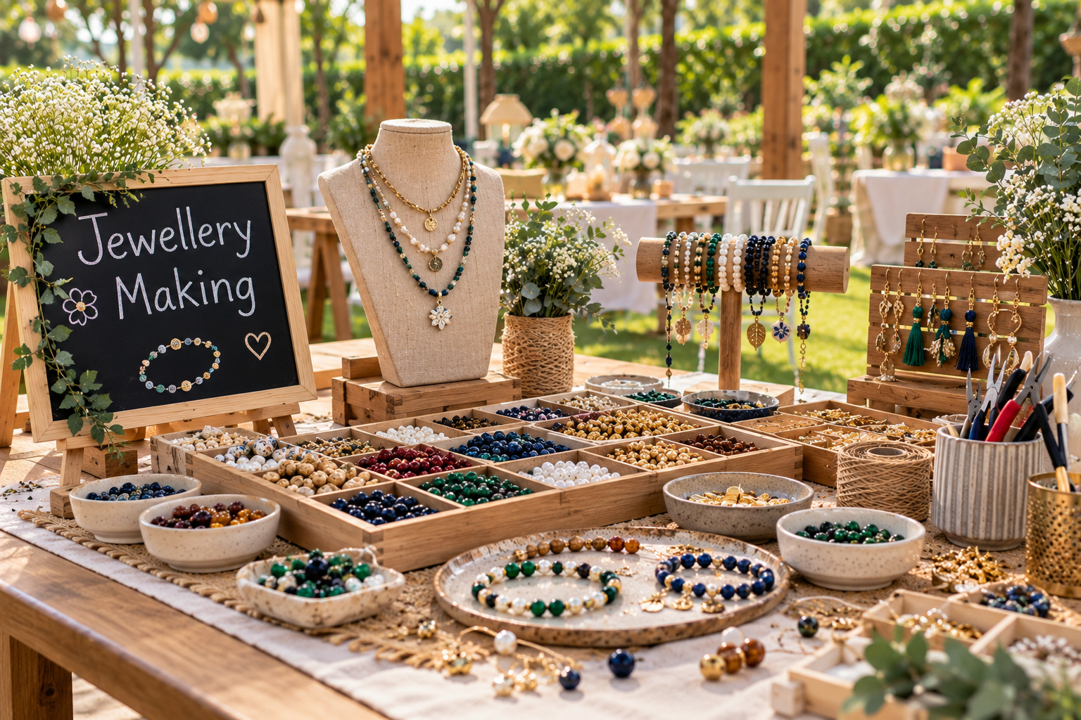 Jewellery making activity