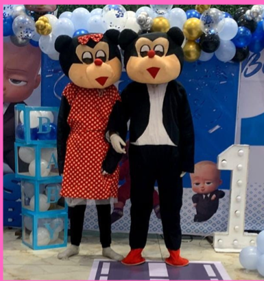 Mouse character entertainment