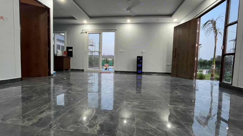Indoor hall at Vijay Laxmi Farm House