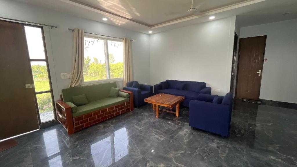 Living area at Vijay Laxmi Farm House